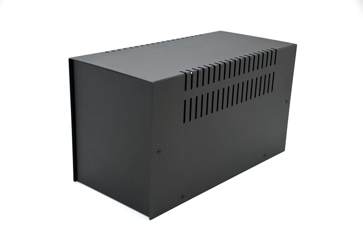 Корпус металевий MiBox MB-11 (Ш135 Г285 В160) чорний, фото 1