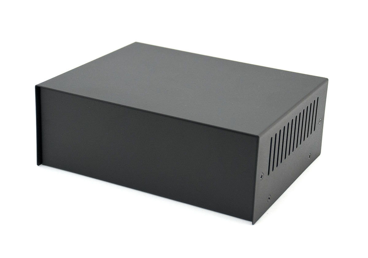 Корпус металевий MiBox MB-13 (Ш205 Г160 В75) чорний, фото 1