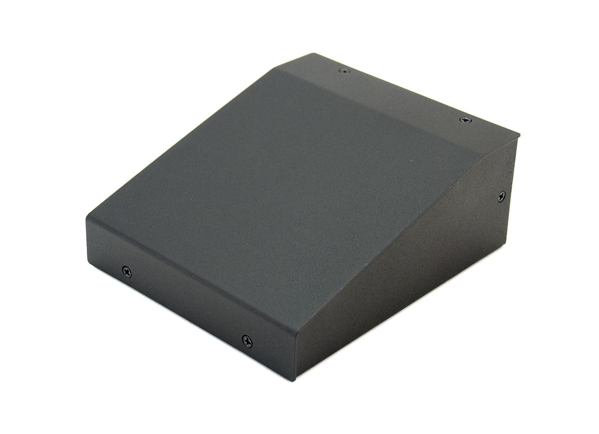 Корпус металевий MiBox з похилою панеллю MB-23 (Ш150 Г125 В60) чорний