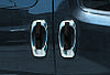 Окантовка дверної ручки (4 шт, нерж) Carmos - Турецька сталь для Peugeot Bipper 2008↗ рр., фото 3