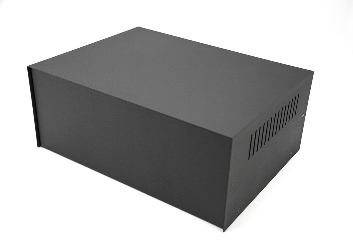Корпус металевий MiBox MB-39 (Ш295 Г217 В120) чорний, фото 1