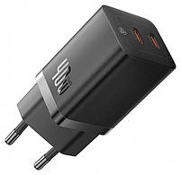 Baseus GaN5 Pro Fast Charger C+C 40W EU Black, фото 6