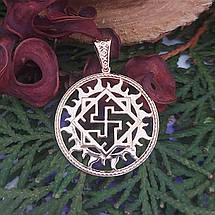 Валькірія в сонці, кулон, підвіс, оберіг, талісман, фото 2