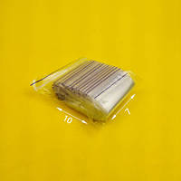 Пакет с замком zip-lock, полиэтиленовые пакеты струна, 7*10 см 100 шт
