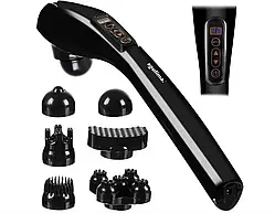 Масажер ручний бездротовий Soulima 21630 вібромасажер 12 програм W_2041