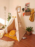 Вігвам дитячий Веселка, розмір 120х120х145, фото 2
