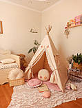 Вігвам дитячий Веселка, розмір 120х120х145, фото 3