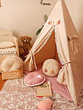 Вігвам дитячий Веселка, розмір 120х120х145, фото 6