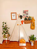 Вігвам дитячий Веселка, розмір 120х120х145, фото 8