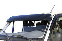 Козырек на лобовое стекло (черный глянец, 5мм) для авто.модел. Ford Transit 1991-2000 гг