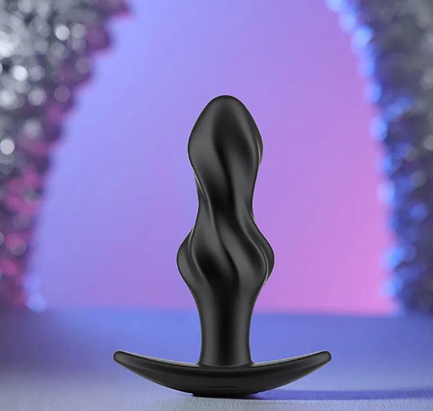 Анальна пробочка якір 10 режимів вібрації, з керуванням від смартфона, фото 1