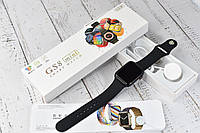 Смарт Часы GS8 Mini Smart watch 41 mm беспроводная зарядка украинское меню черный 8 серия