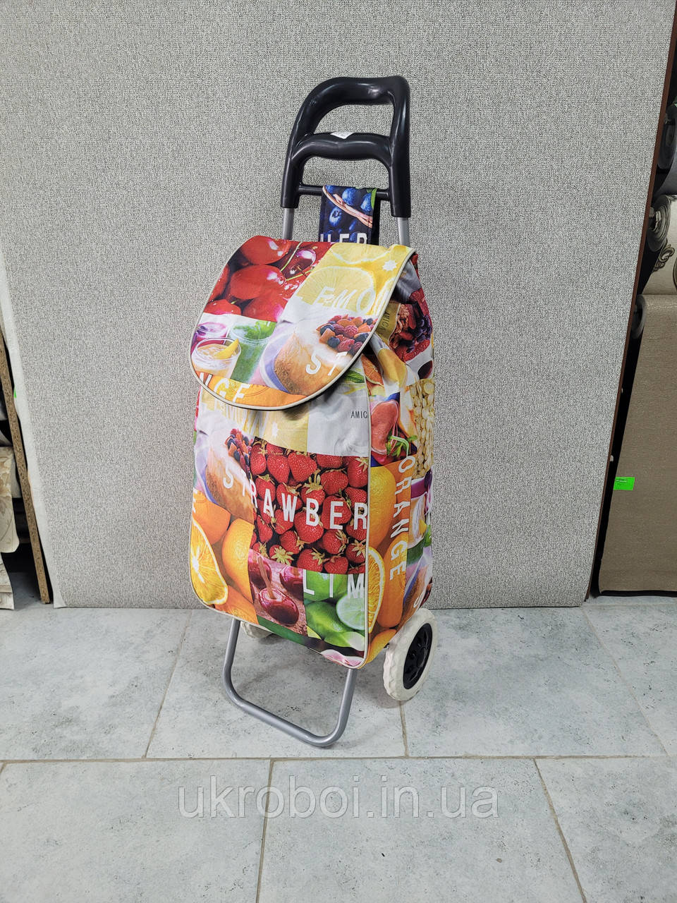 Господарська сумка на коліщатах, кравчучка, сумка для покупок