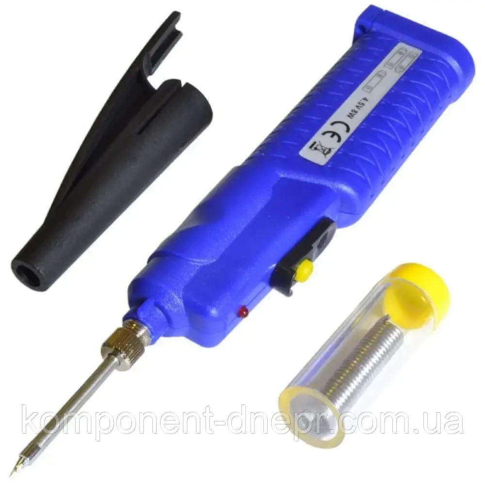 Паяльник ZD-20D, на батарейках 3АА*1,5V, 8W, DC-4,5V