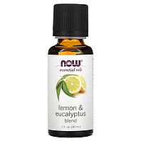 Lemon & Eucalyptus Blend Essential Oils Now Foods 30 мл