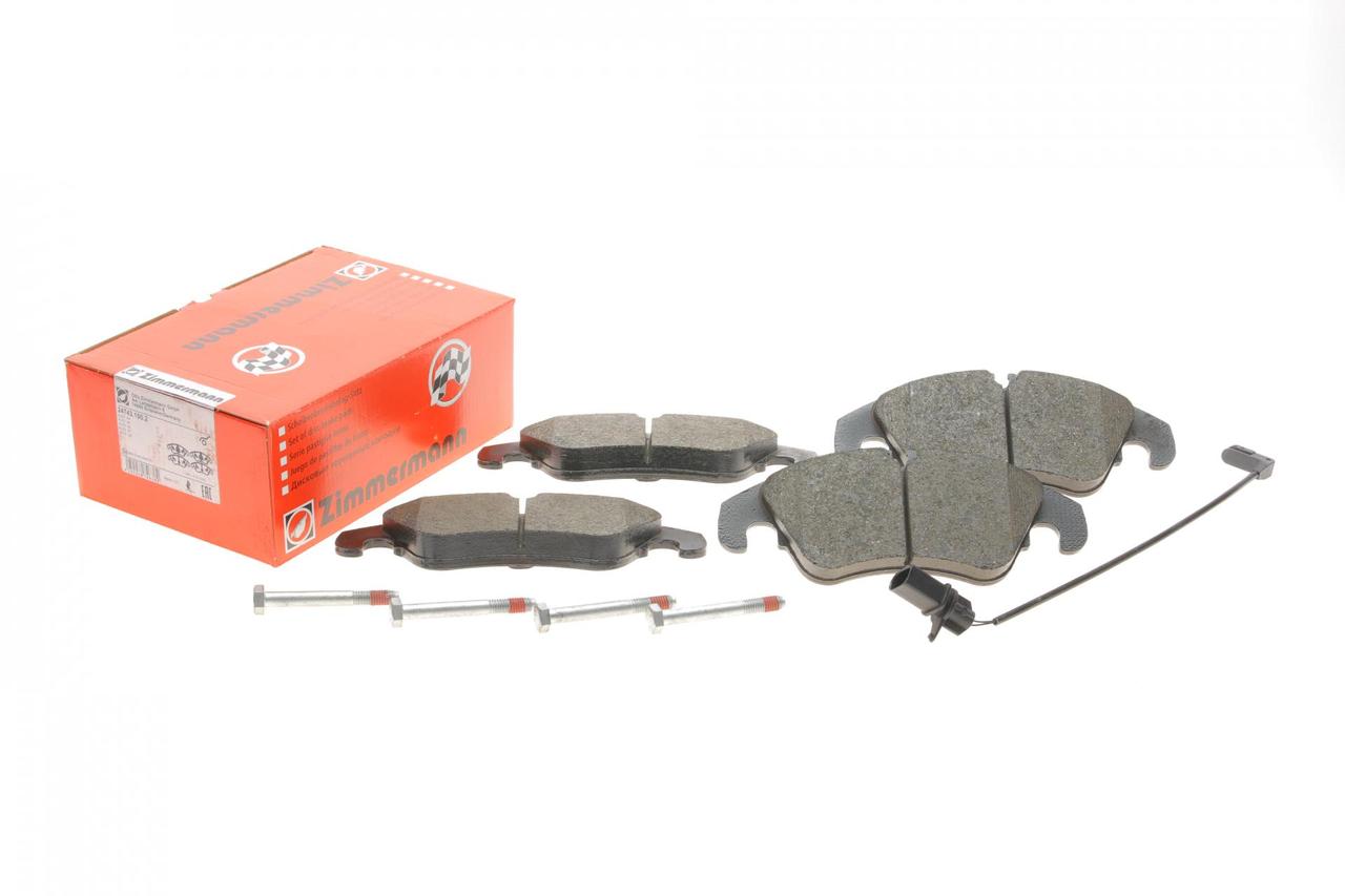 Колодки гальмівні передні Zimmermann 24743.190.2 Audi A6/A7/Q5 07- (з датчиком)