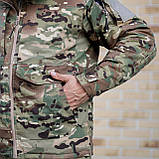 Тактична куртка мультикам рипстоп (вафелька) Омні-Хіт, фото 7