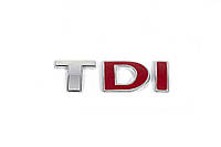 Надпись Tdi OEM, Красные DІ для Volkswagen T5 Transporter 2003-2010 гг