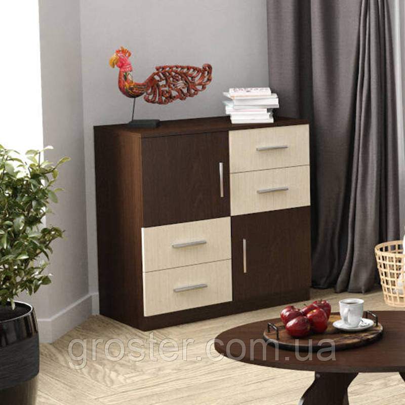 Комод-2+4. Комод для вітальні, спальні або передпокою, фото 1