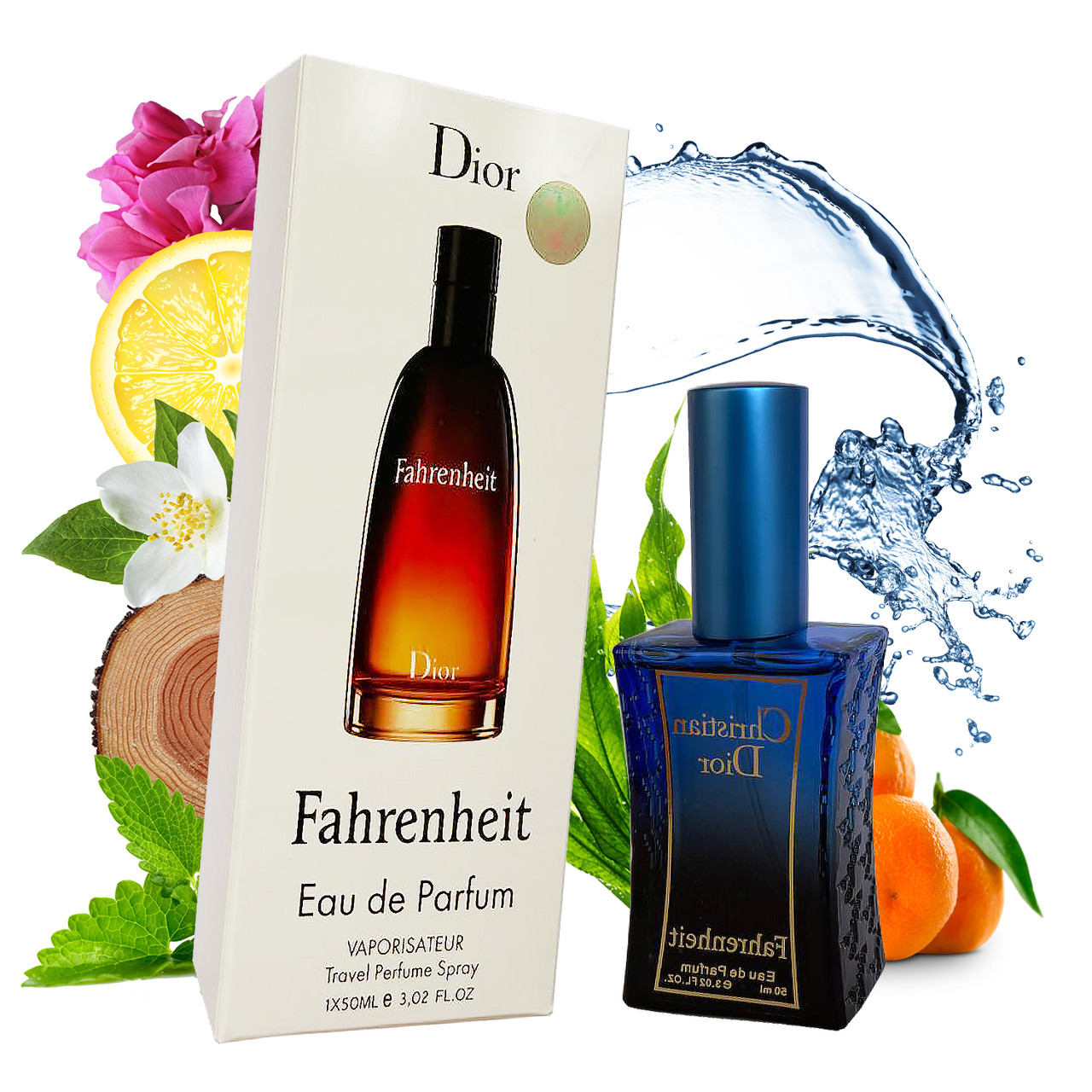 Dior Fahrenheit (Діор Фаренгейт) у подарунковій упаковці 50 мл. ОПТ