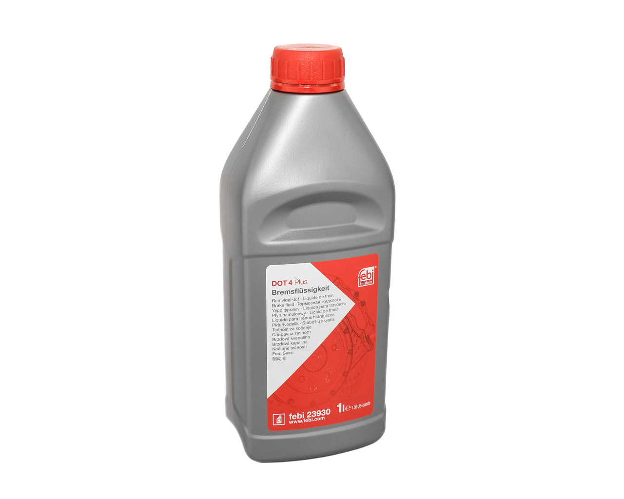 Гальмівна рідина FEBI DOT4+ (1L) 180°C/260°C - Універсал, фото 1