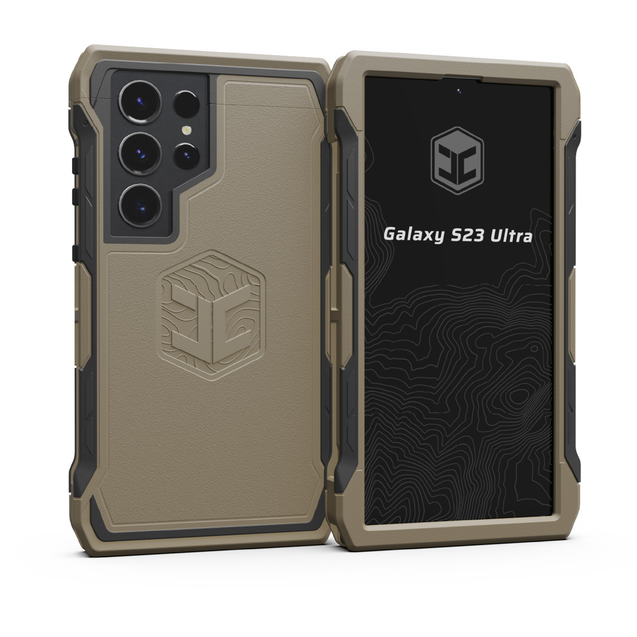 Протиударний чохол Juggernaut ADVNTR S23 Ultra CASE, Розмір: X-Large, Колір: Flat Dark Earth