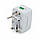 Комплект: Перехідник з американської вилки Multifunctional мережевий трійник Travel Universal Adaptor 2шт., фото 3