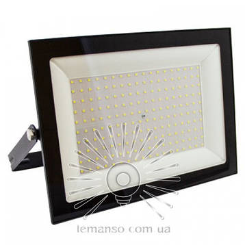 Прожектор LED 100w 6500K IP65 6750LM LEMANSO "Посейдон" чорний/LMP73-100, фото 3