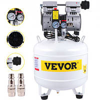 VEVOR Whisper Compressor Тихий компресор 1PS/750W CFM 5.9 Engine 58dB 40L Boiler