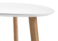 Столик приставний (табурет) 55 cv білий hotdeal, фото 3