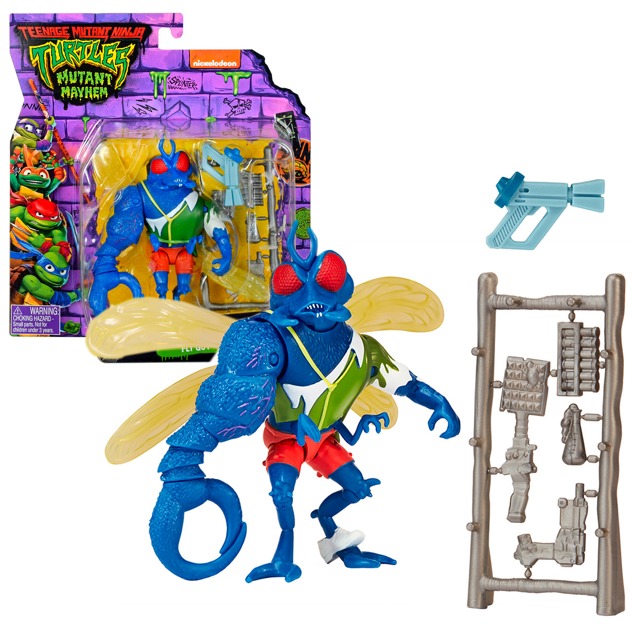 Ігрова фігурка Черепашки-Ніндзя Мovie III – Суперфлай, Mutant Mayhem, шарнірна, 11*8*5см ( 83287), фото 1