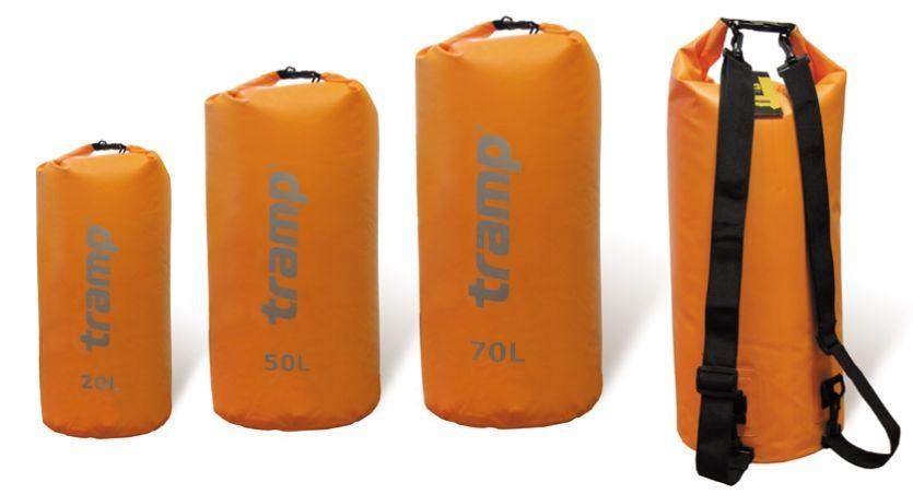 Гермомішок TRAMP PVC 20л, помаранчевий