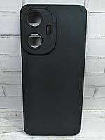 Чехол для Realme С55 накладка бампер противоударный black