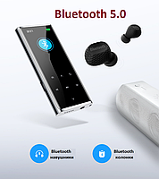 MP3 плеєр JNN M27 1.8" Bluetooth 5.0 Hi-Fi 8Gb із зовнішнім динаміком, фото 2