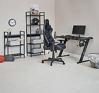 Стіл ігровий, геймерський - комп'ютерний з різнокольоровою LED-підсвіткою та тримачами для чашки й навушників hotdeal, фото 10