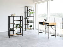 Стеллаж напольный на 5 полок в лофт стиле, фото 3