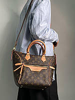 Женская сумка Louis Vuitton Tournelle PM Brown Canvas Экокожа