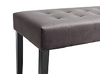 Лавка банкетка в передпокій сіра/амбук. hotdeal, фото 4