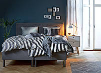 Тумба приліжкова на 2 шухляди колір  білий/сосна  hotdeal, фото 3