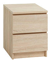 Тумба приліжкова  з 2 шухлядами світлий дуб  hotdeal, фото 2