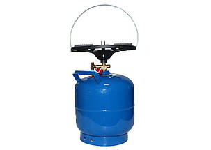 Балон газовий 3 кг + пальник - Nurgaz, фото 2