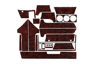 Накладки на панель Карбон для BMW 5 серія E-34 1988-1995 рр від VLF комп.