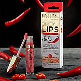 Блиск для збільшення об'єму губ Eveline Oh! My Lips Lip Maximizer, Чилі, 4.5 мл, фото 4