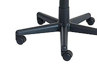 Крісло офісне штучна шкіра чорне, hotdeal, фото 2