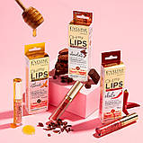 Блиск для губ з ефектом збільшення губ Eveline Oh! My Lips Lip Maximizer, Шоколад, 4.5 мл, фото 4