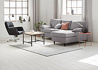 Стіл кавовий квадратний лофт стиль 60см дуб/чорний hotdeal, фото 4