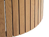 Столик кавовий круглий діаметр 67см, колір дуб hotdeal, фото 2