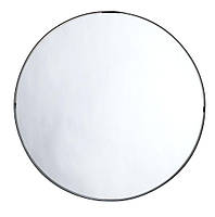 Дзеркало чорне кругле 50 см сталь hotdeal, фото 3