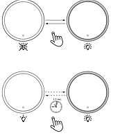 Дзеркало кругле біле із підсвіткою та плавним регулюванням яскравості  діаметр 55см hotdeal, фото 5