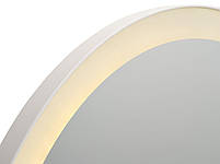 Дзеркало кругле біле із підсвіткою та плавним регулюванням яскравості  діаметр 55см hotdeal, фото 6